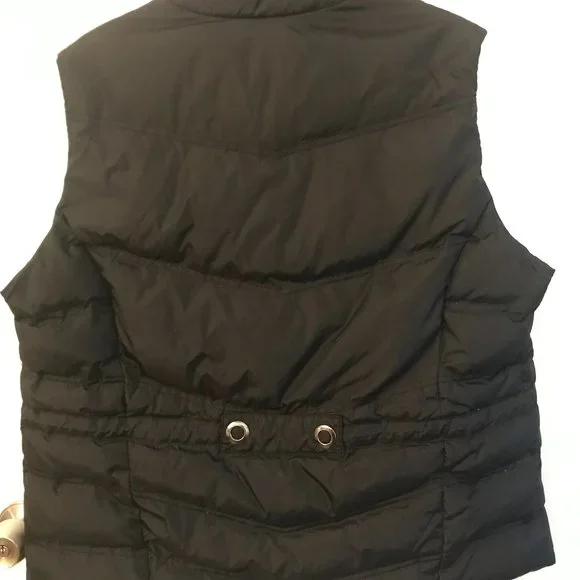 Style & Co 16W Woman's down filled black VEST - Picture 4 of 12